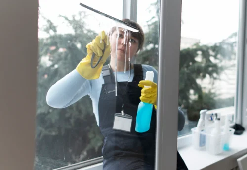 Nettoyage de vitres intérieures et extérieures à Montfermier